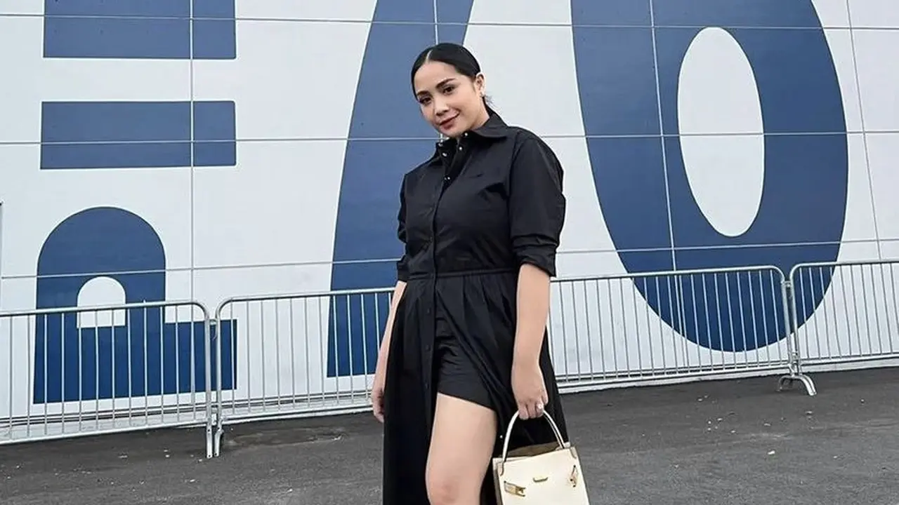 Nagita Slavina Hadir di New York Fashion Week Tory Burch