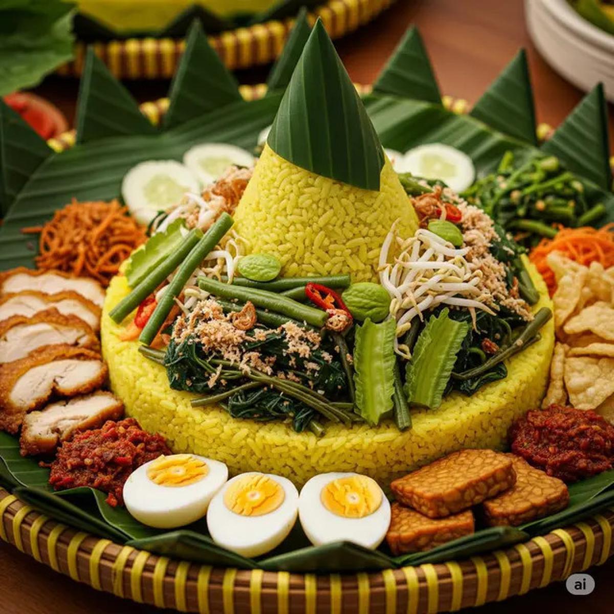 Resep Bikin Tumpeng dan Apa Saja Topingnya, Ini Daftarnya