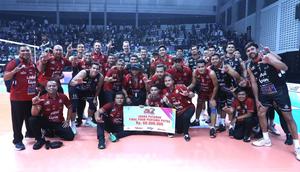 Jakarta LavAni Livin' Transmedia menjadi juara putaran pertama Final Four Proliga 2026. (Bola.com/Radifa Arsa)