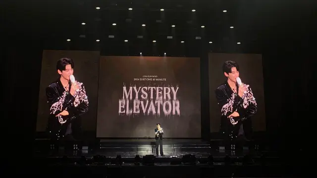 Cha Eun Woo menggelar Fan Concert 'Just One 10 Minute: Mystery Elevator' di Jakarta pada 20 April 2024. (Liputan6.com/Jihan Rafifah)
