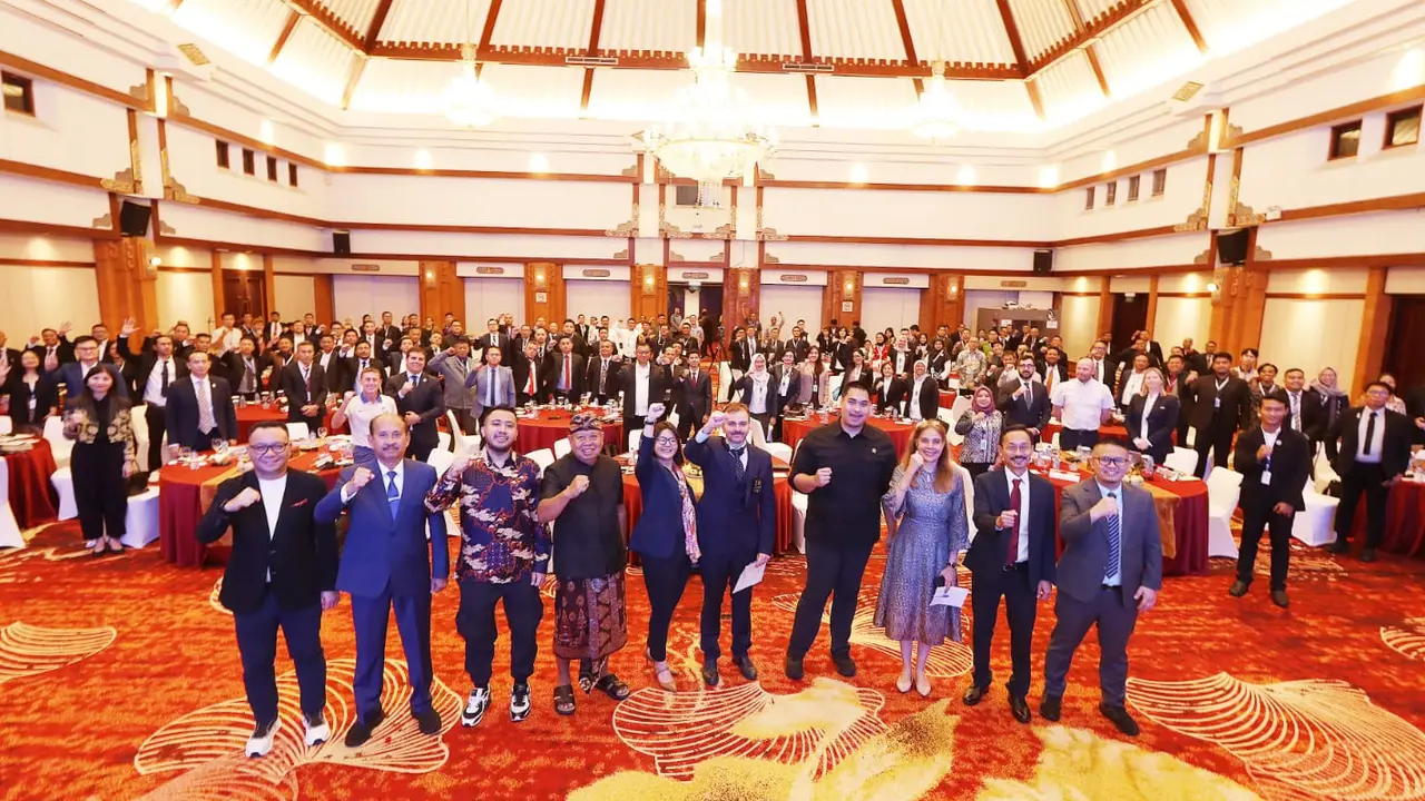 Seminar olahraga internasional digelar Kemenpora dan dihadiri Wakil Ketua PSSI, Ratu Tisha Destria.