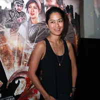 Prisia Nasution menghadiri pemutaran trailer film 3. (Deki Prayoga/Bintang.com)