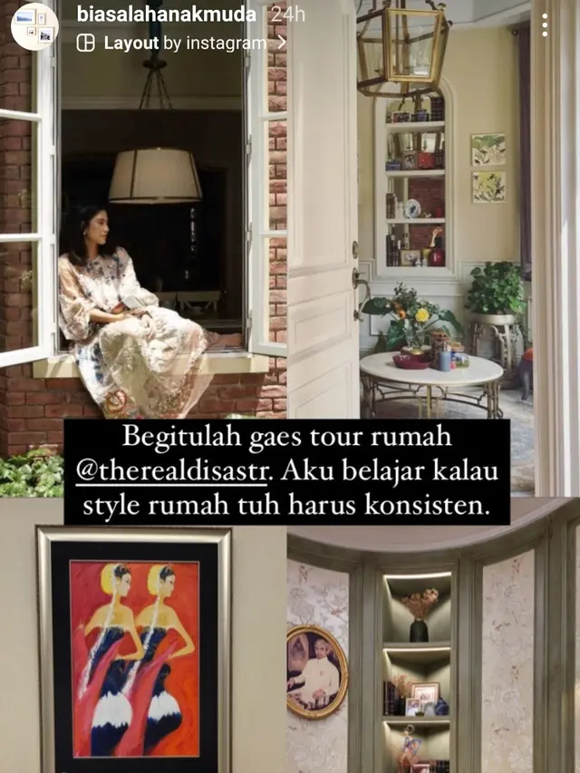 Sudut rumah Dian Sastrowardoyo