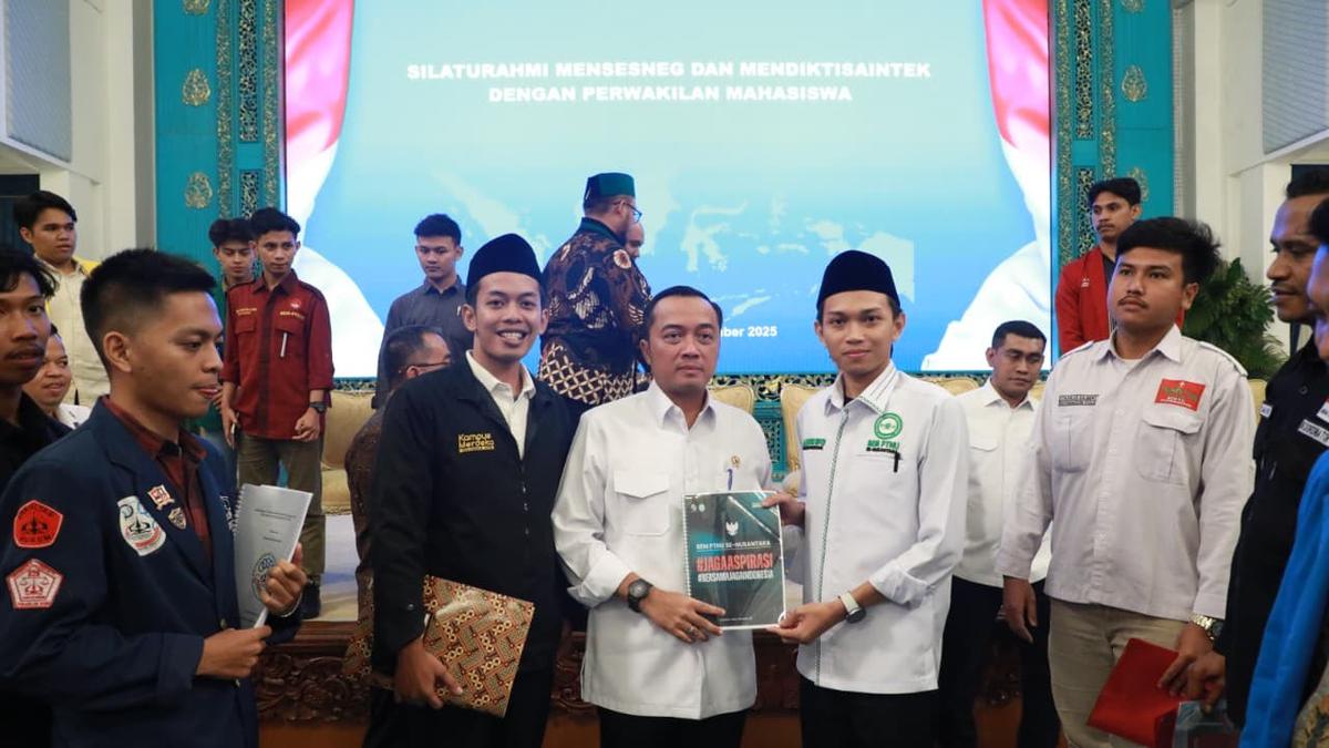 BEM PTNU se-Nusantara Suarakan 3 Poin Prioritas Saat Dialog dengan Istana