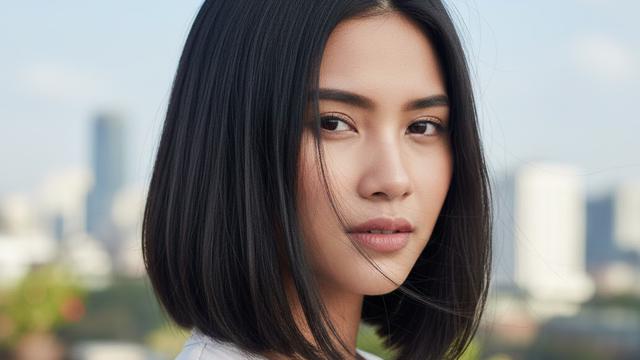 9 Model Rambut Bob Helai Tebal Minim Styling Tetap Rapi