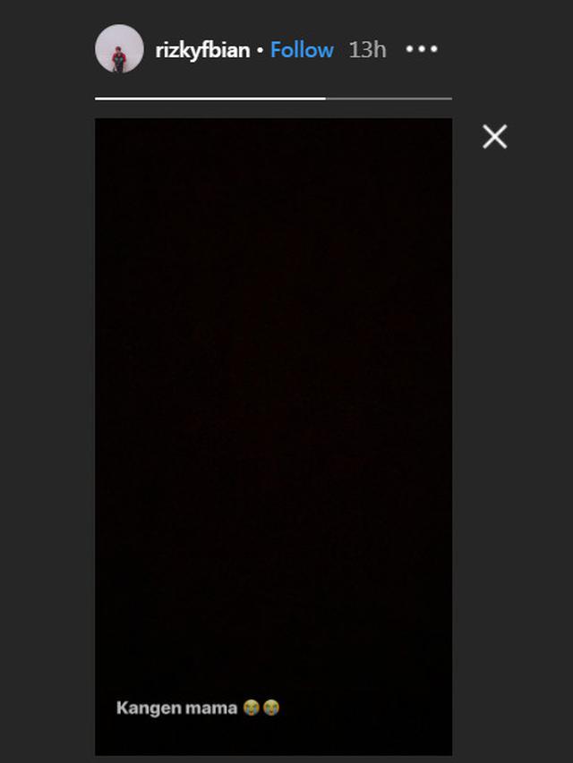 Instagram Stories Rizky Febian