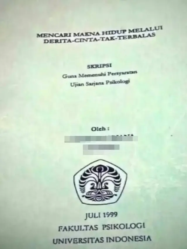 10 Judul Skripsi Unik Ini Bikin Penasaran, Temanya di Luar Nalar