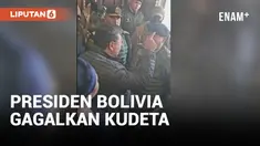 Dialog tegang antara Arce dan Jenderal Juan José Zúñiga, kepala angkatan darat yang memimpin serangan, terekam jelas. Arce, sambil memegang tongkat kepresidenan, menegaskan otoritasnya dan memerintahkan semua Polisi Militer kembali ke barak.