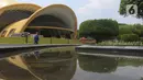Taman Legenda Keong Mas yang berada di dalam kawasan Taman Mini Indonesia Indah (TMII), Jakarta, Rabu (28/9/2022). Pada tahap awal kawasan TMII baru akan digunakan untuk gelaran tersebut dan belum terbuka untuk masyarakat umum. (Liputan6.com/Herman Zakharia)