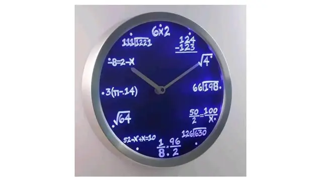 6 Jam Dinding Ini Bikin Mikir Keras, Anak yang Suka Matematika Tertantang
