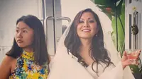 Solena Chaniago menikah didampingi putrinya, Shanaya [foto: instagram]