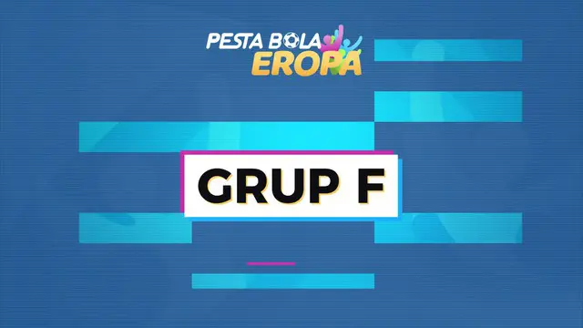 Berita motion grafis profil Grup F Euro 2020 (Euro 2021).