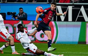 Duel Cagliari vs AC Milan di pekan ke-18 Serie A 2025/2026 (Gianluca Zuddas/LaPresse via AP)
