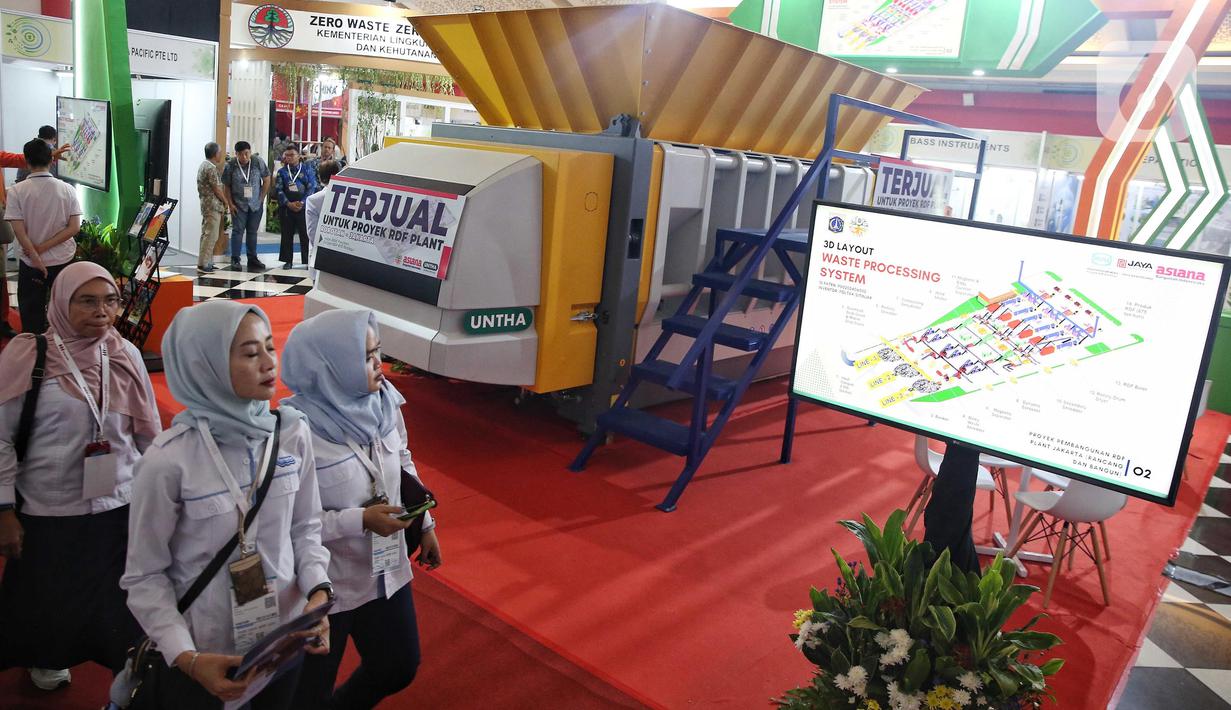 Fokus utama Indo Water 2024 adalah mendukung pemerintah dalam meningkatkan akses terhadap sanitasi dan air bersih bagi masyarakat. (Liputan6.com/Angga Yuniar)