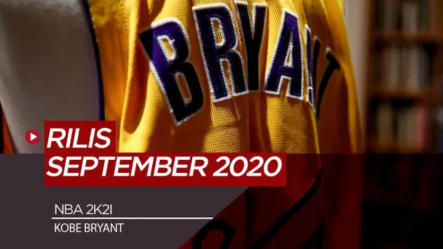 Berita Video NBA 2K21 Gunakan Kobe Bryant Jadi Cover Gim, Rilis September 2020