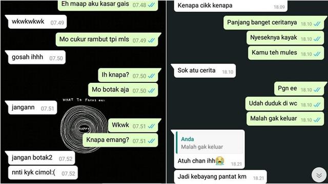 8 Chat Ini Percakapannya Receh Banget Bikin Senyum Kecut Hot Liputan6 Com