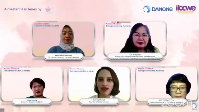Danone Indonesia Dukung Pemberdayaan Perempuan dalam Kewirausahaan melalui “Stellar Women Entrepreneurship Academy”