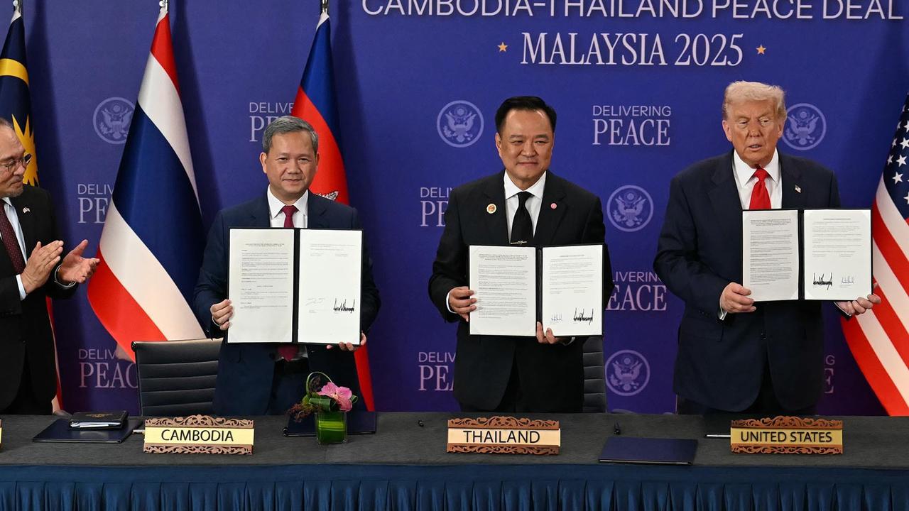 FOTO: Gencatan Senjata Thailand–Kamboja Disepakati di KTT ASEAN, Anwar dan Trump Jadi Mediator