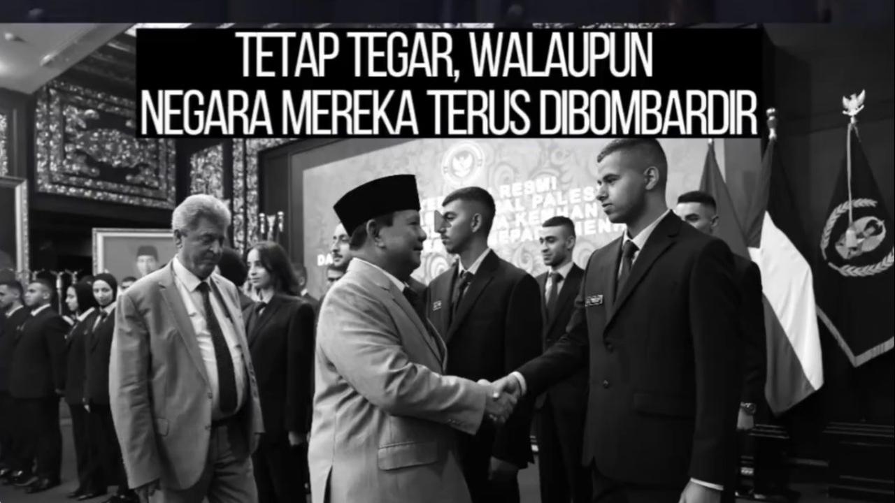 22 Pelajar Palestina Bakal Kuliah di Unhan, Momen Nyanyi Lagu Kebangsaan di Kemenhan Bikin Merinding