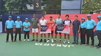 Pasangan Gado-Gado China dan Taiwan Juara Turnamen Tenis di Jakarta