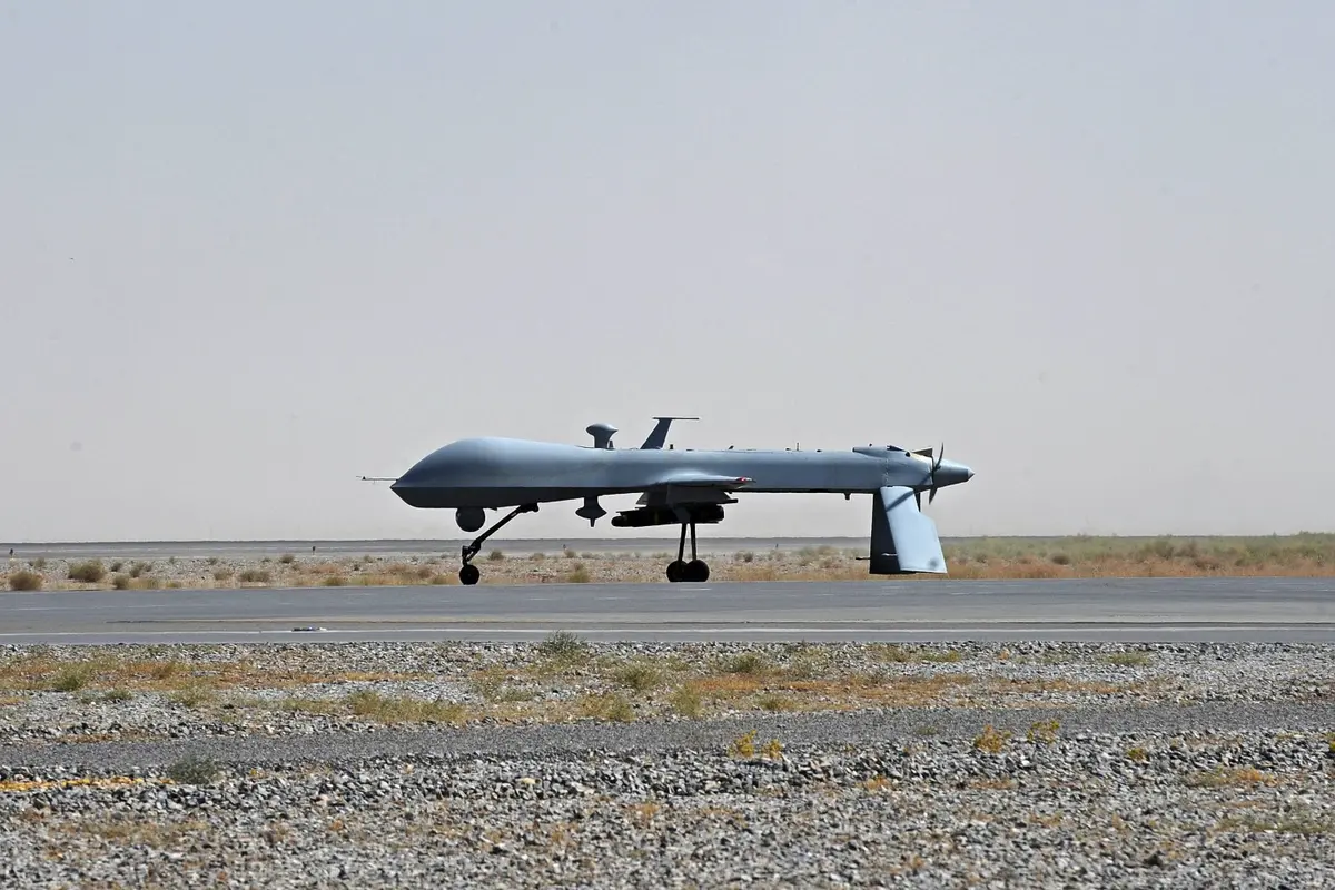 Ilustrasi drone AS