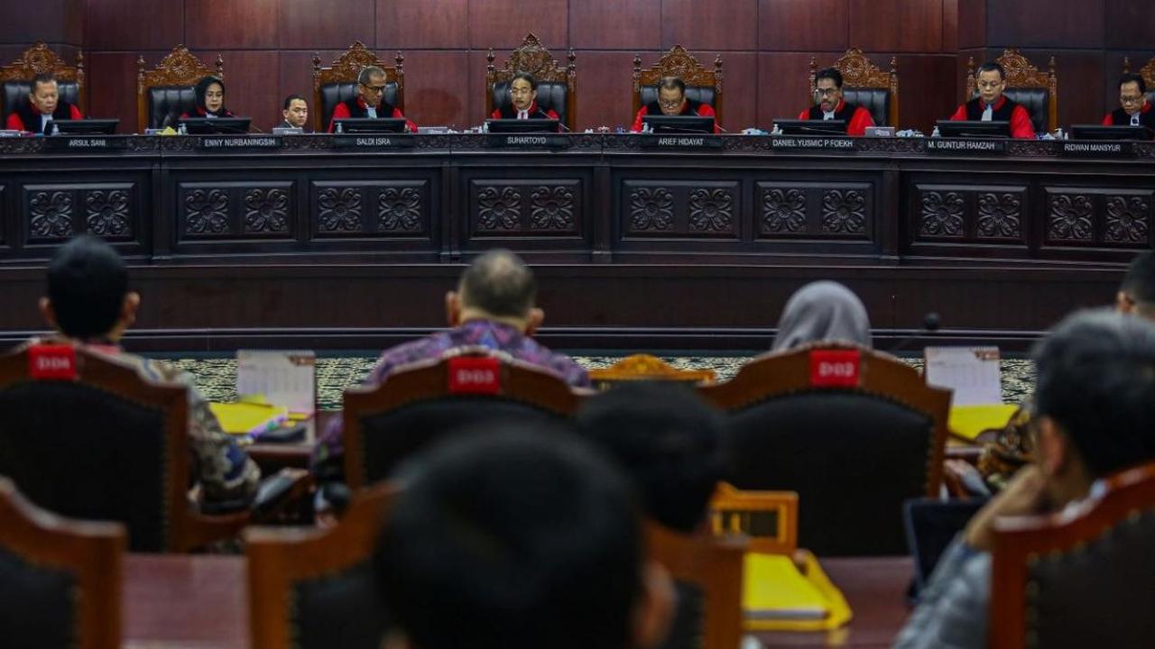 MK Kembali Putuskan 31 Sengketa Pileg 2024 Hari Ini