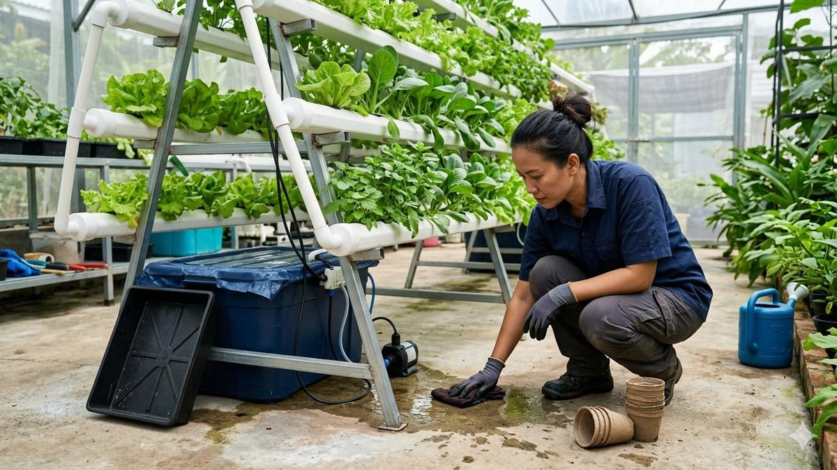 Cara Mengatasi Jentik Nyamuk di Genangan Air Hidroponik yang Efektif dan Aman