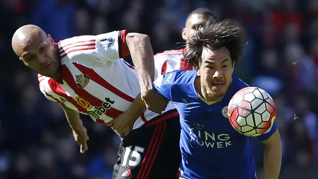 5 Gol Terbaik Okazaki Striker Leicester City 