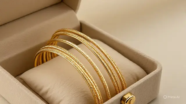 Model Gelang Emas Bangle Mewah 2025