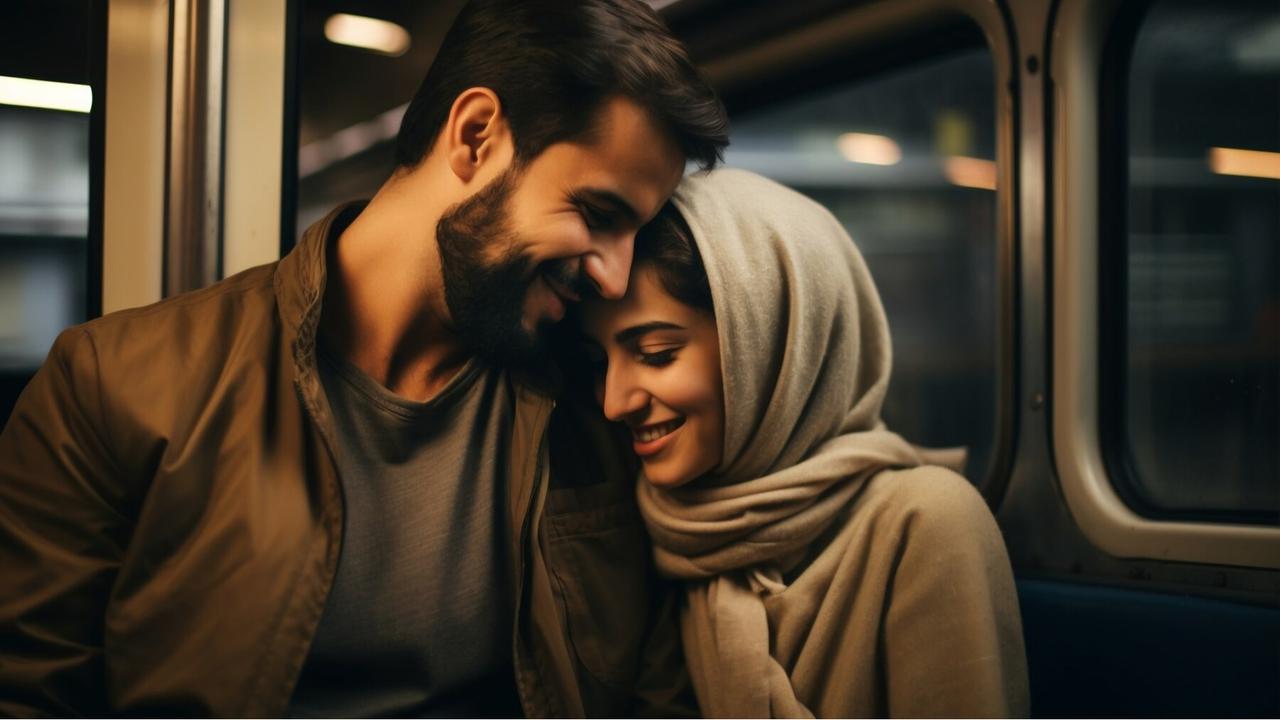 Pasangan Muslim Romantis