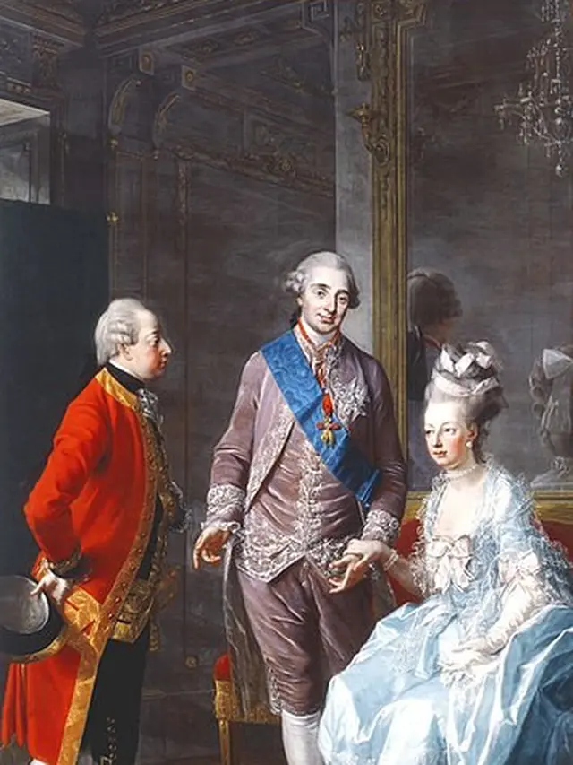 Marie Antoinette, Erzherzog Maximilian und Ludwig XVI