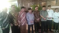 Mantan Wakil Presiden Jusuf Kalla Resmikan Musala di Hutan Kota Plataran. (Liputan6.com/Henry)