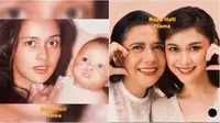 Potret transformasi kebersamaan Nana Mirdad dan Lydia Kandou. (sumber: Instagram/lydiakandou_)