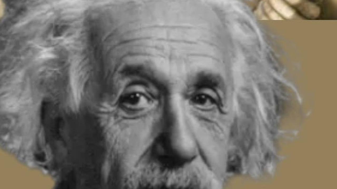Begini Wajah Serius Einstein Kalau Lagi Pegang HP Versi AI