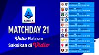 Jangan Lewatkan Nonton Live Streaming Serie A Pekan Ini di Vidio : Derby Della Madonnina dan Napoli vs Spezia