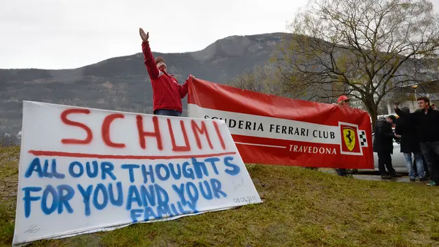 Fans Michael Schumacher
