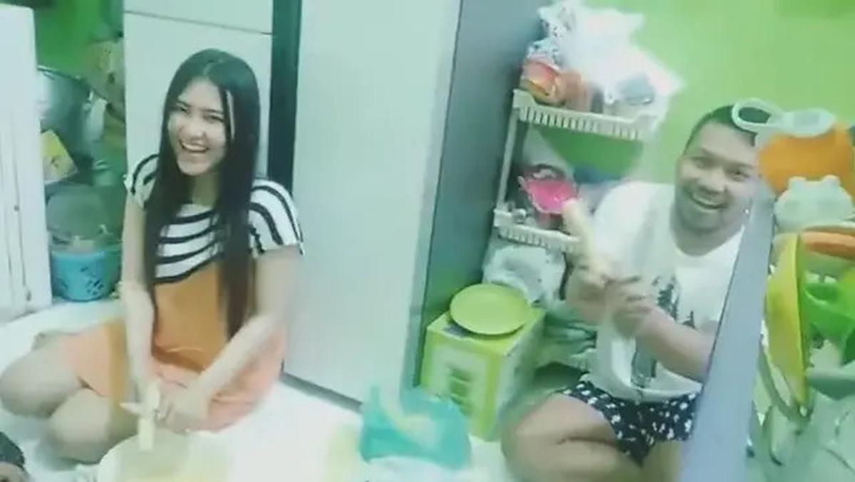 Potret Dapur Via Vallen, Estetika Mewah yang Menggabungkan Tradisional dan Modernitas