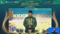 Gubernur Bank Indonesia Perry Warjiyo mengungkap rangkaian kegiatan festival ekonomi syariah 2022 telah berhasil mendapat kesepakatan bisnis senilai Rp 9,43 triliun