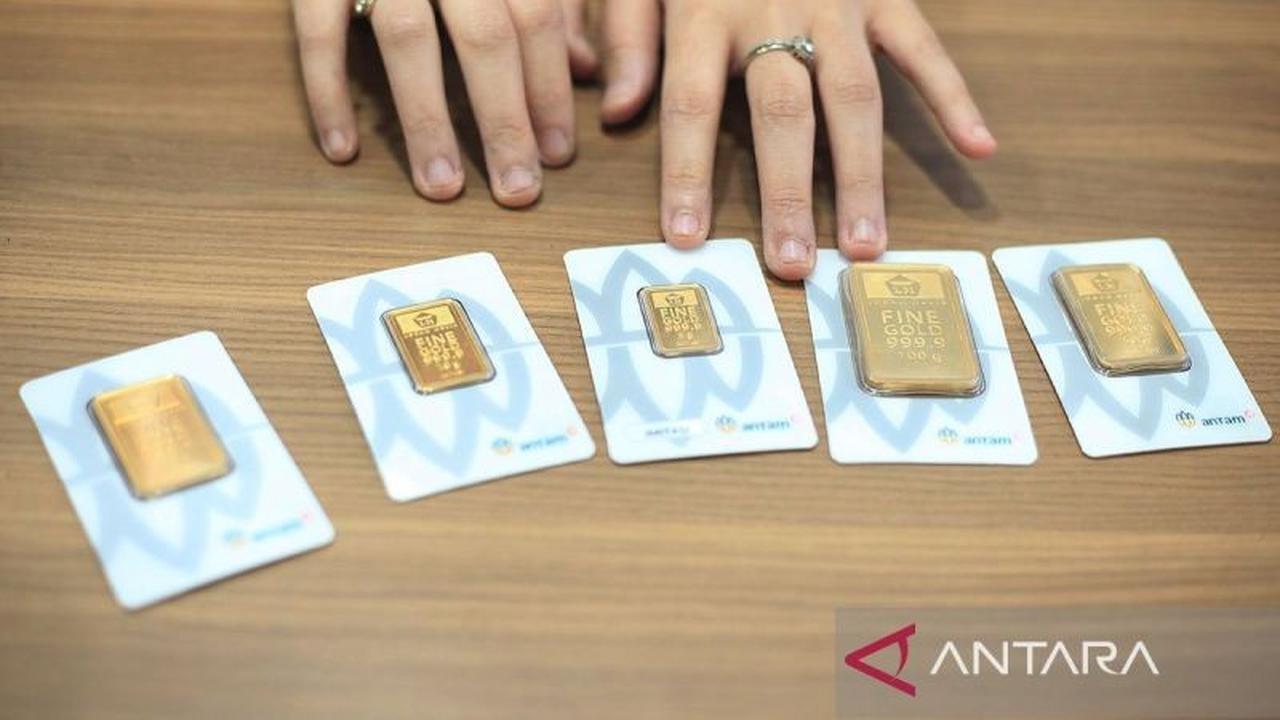 Harga Emas Antam Meroket Rp40 Ribu, Sentuh Rp3,085 Juta per Gram