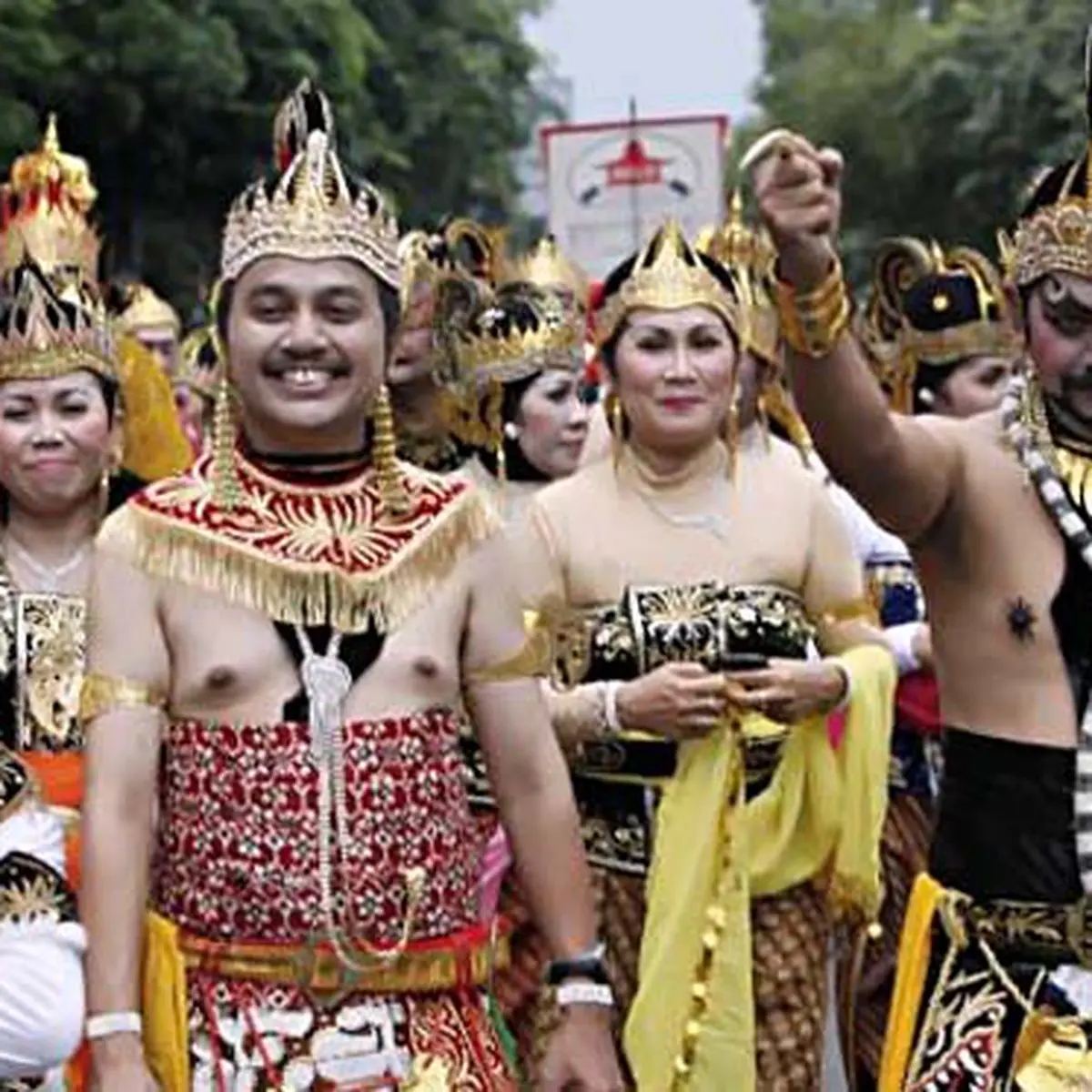 Main Wayang Orang, Roy Suryo Jadi Gatot Kaca Kecil - News Liputan6.com