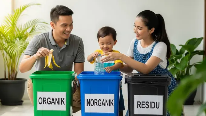 Cara Memilah Sampah Rumah Tangga yang Benar