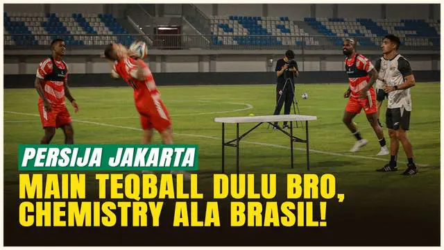 Sentuhan Brasil di Latihan Persija, Main Teqball Jelang Duel Panas Lawan Madura United