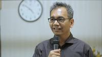 Tokoh sepak bola nasional, Sihar Sitorus, mengatakan alasan utamanya sangat mendukung Bola.com From North Sumatra to Belgium karena ingin menunjukkan pada dunia kalau pemain Indonesia khususnya Sumatra Utara bisa bersaing. (Bola.com/Vascal Hadi)
