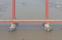 FOTO: Penampakan Palembang Dikepung Pekatnya Kabut Asap Kebakaran Hutan
