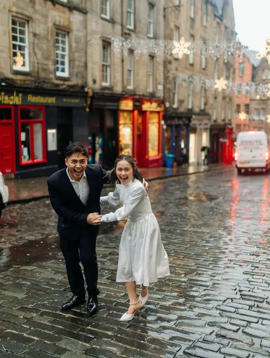 Wajah Gritte Agatha sendiri dipulas dengan look yang effortless [@gritteagathaa]