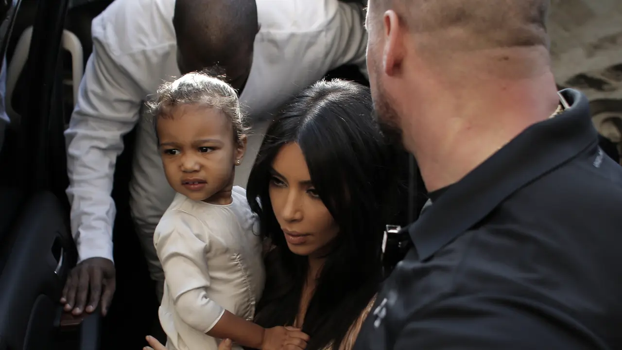 Kim Kardashian dan North West