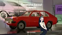 Hyundai menghadirkan tema Timeless Seoul di platform dunia virtual Zepeto untuk berkenalan dengan Hyundai Pony. (Hyundai)
