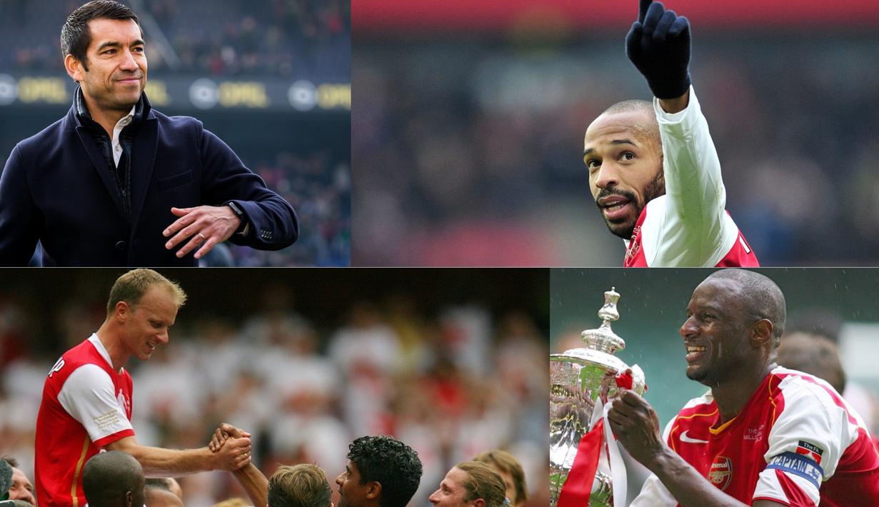 Inilah deretan mantan pemain Arsenal yang mungkin bisa menggantikan Arsene Wegner di Emirates Stadium. (Bola.com/AFP)