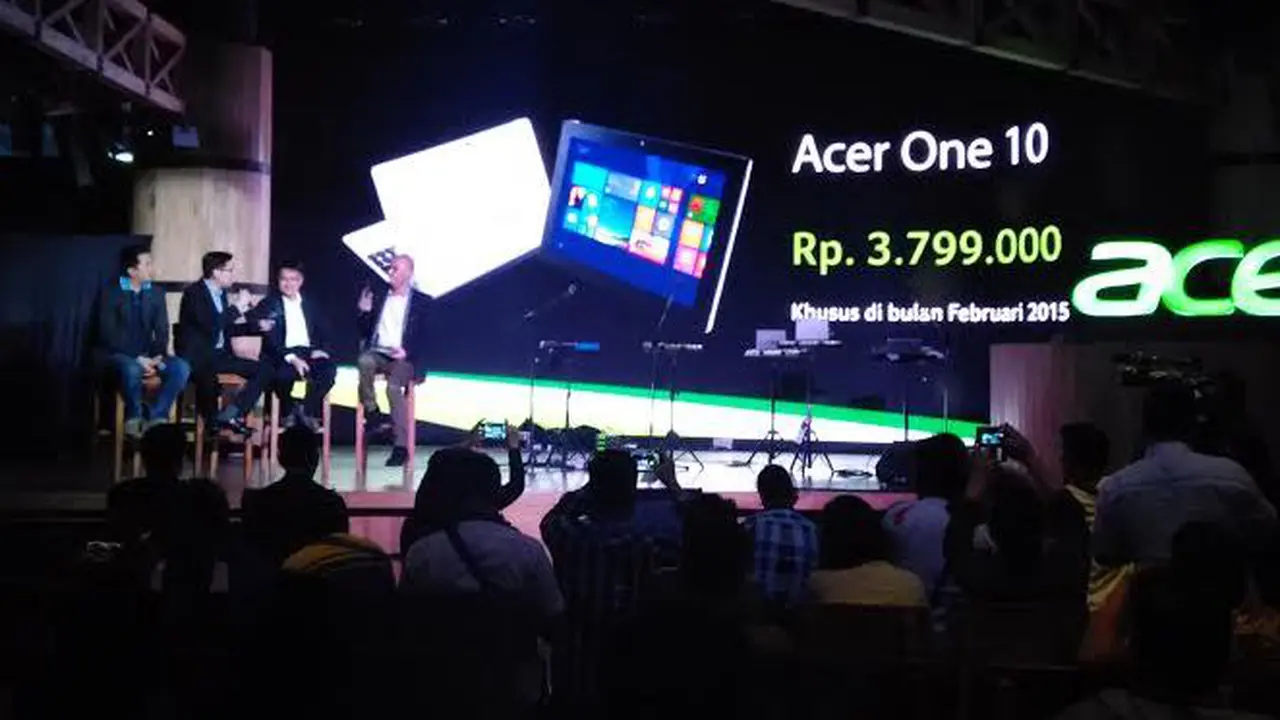 Peluncuran Acer One 10