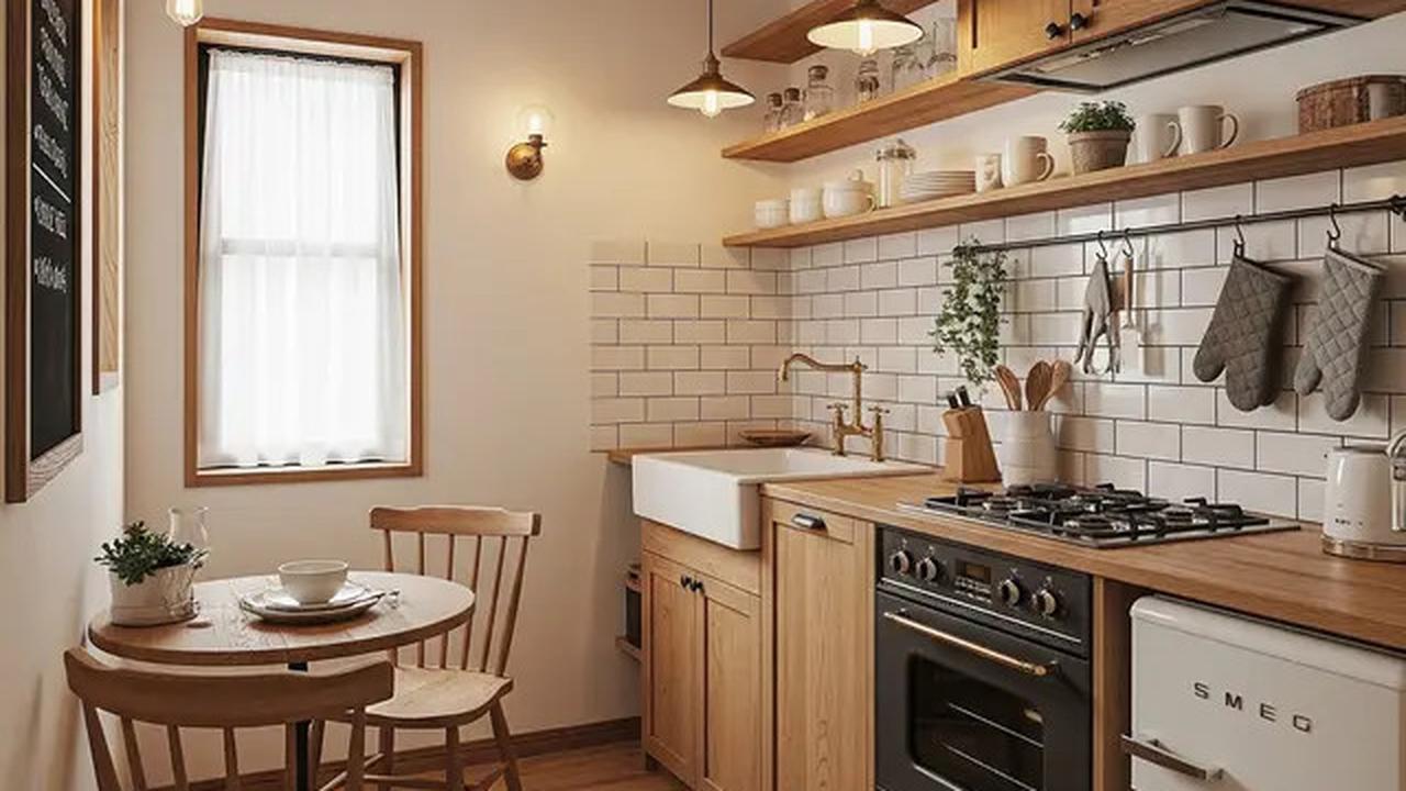 8 Inspirasi Dapur Kecil Ala Cafe Mini di Rumah Kontrakan Budget 20 Juta